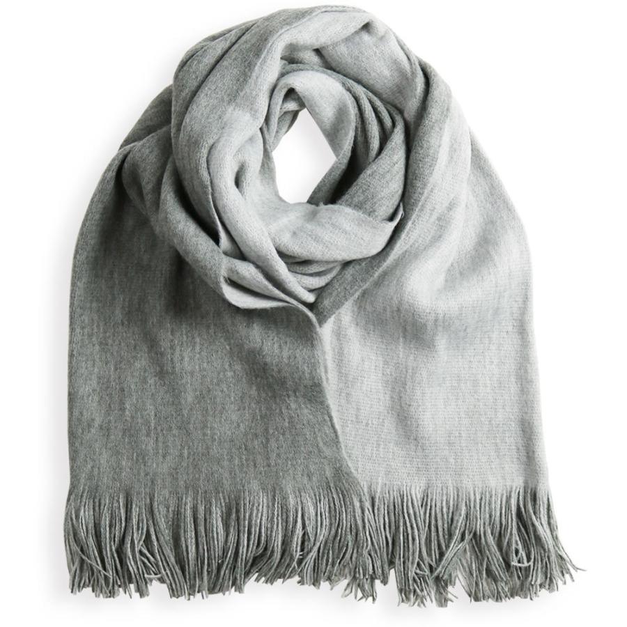 30%OFFセール】 大判 無地 リバーシブル マフラー メンズ レディース