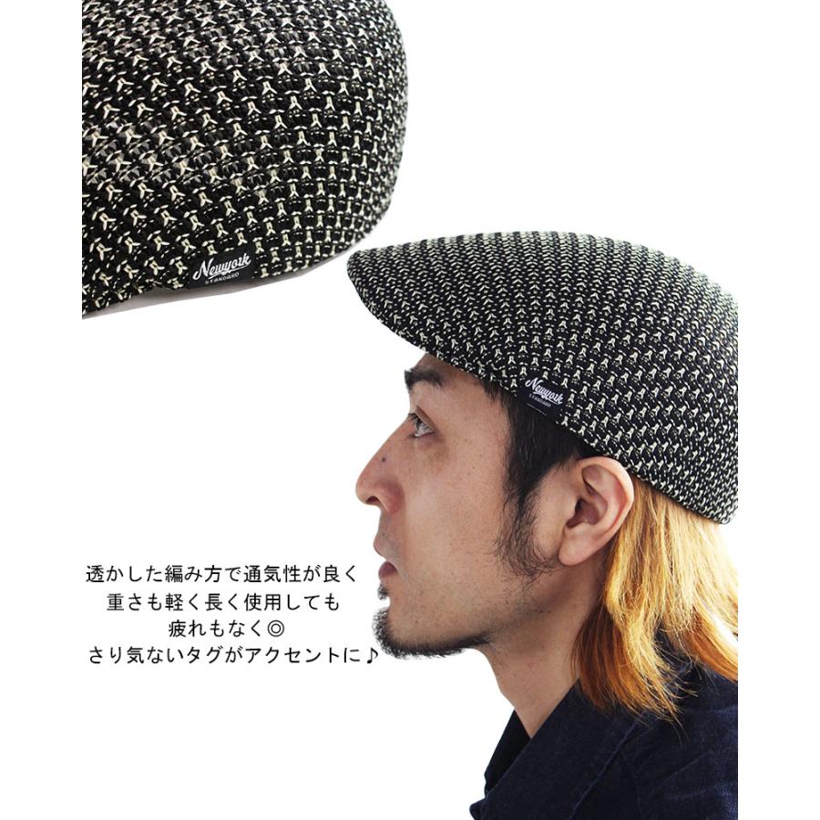 ミックスカラー メッシュ ハンチング メンズ キャップ ハット 熱中症