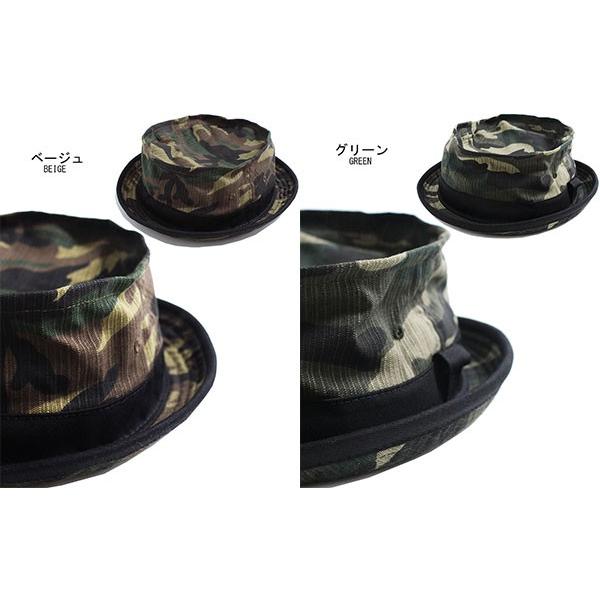 カモフラ 迷彩 ポークパイハット HAT CAP キャップ ハット 帽子