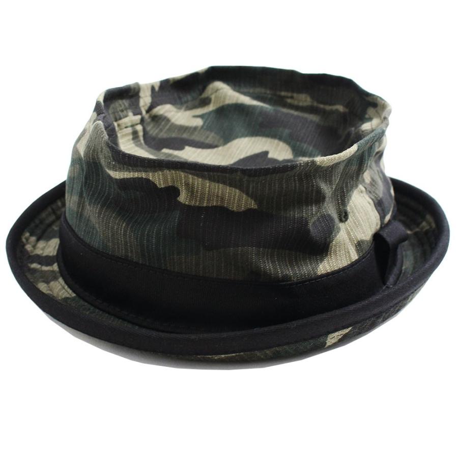カモフラ 迷彩 ポークパイハット HAT CAP キャップ ハット 帽子