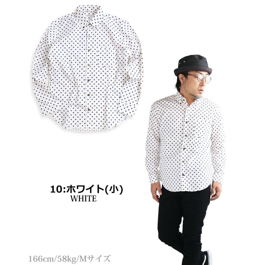 TENDERLOIN SHT D DOT 水玉　長袖シャツ　M シャツ オンラインファッション - TENDERLOIN SHT D DOT 水玉 長袖シャツ M シャツ