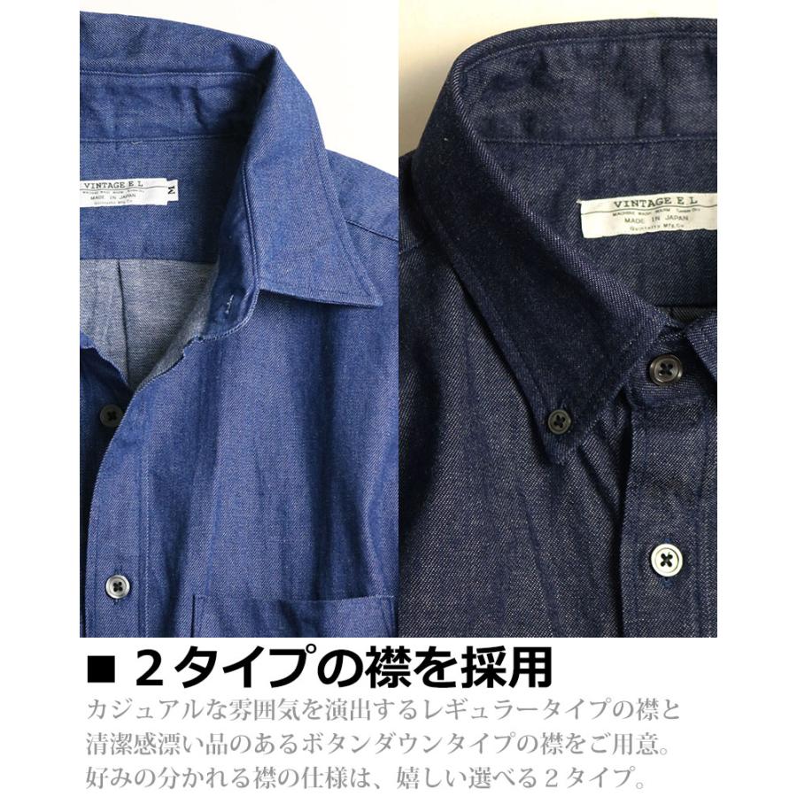 KAPITA 8ozデニムパフスリーブウエスタンシャツ KAPITA 8ozデニムパフスリーブウエスタンシャツ