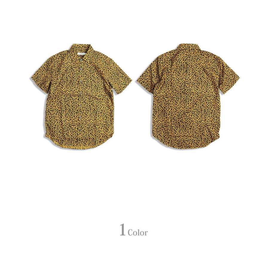 vintage el 日本製 VINTAGE EL ROCK 豹柄 半袖シャツ レオパード vintage el 日本製 VINTAGE EL ROCK 豹柄 半袖シャツ レオパード