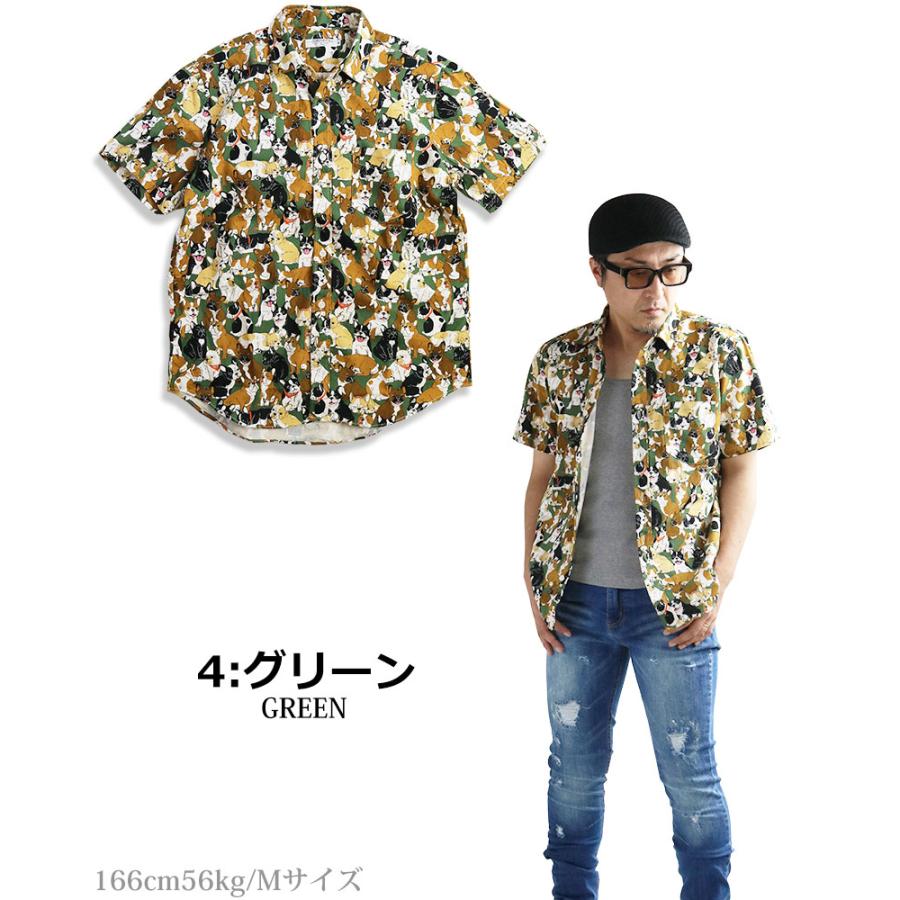 vintage el（ヴィンテージイーエル） フレブルいっぱい ブヒ 柄シャツ