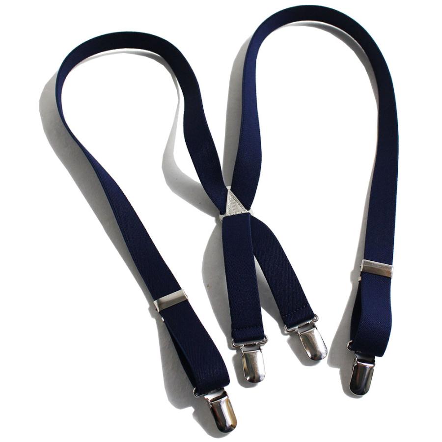 子供用 サスペンダー 日本製 21mm幅 ネイビー : クインテット ヤフー店