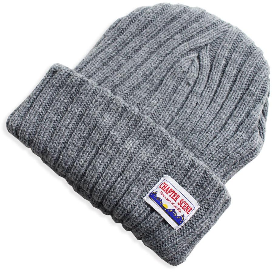 CHAPTER SCENE ベーシック ニットキャップ ニット帽 ビーニー メンズ