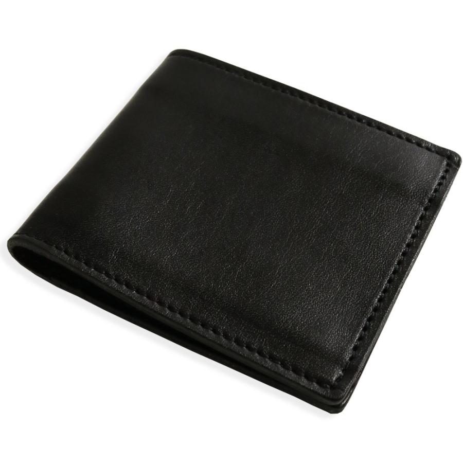 栃木レザー 二つ折り財布 お札入れ カードケース 本革 メンズ 日本製 
