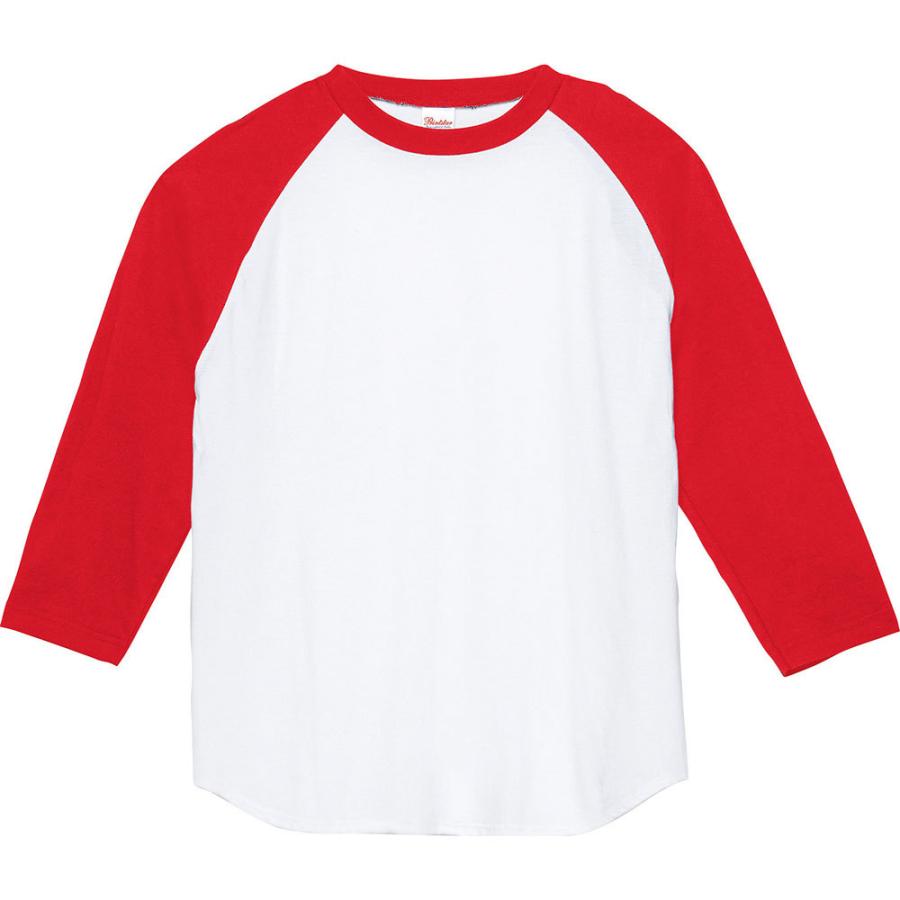 Printstar 5.6oz ベースボールシャツ ラグラン 七分袖 クルー Printstar 5.6oz ベースボールシャツ ラグラン 七分袖 クルー