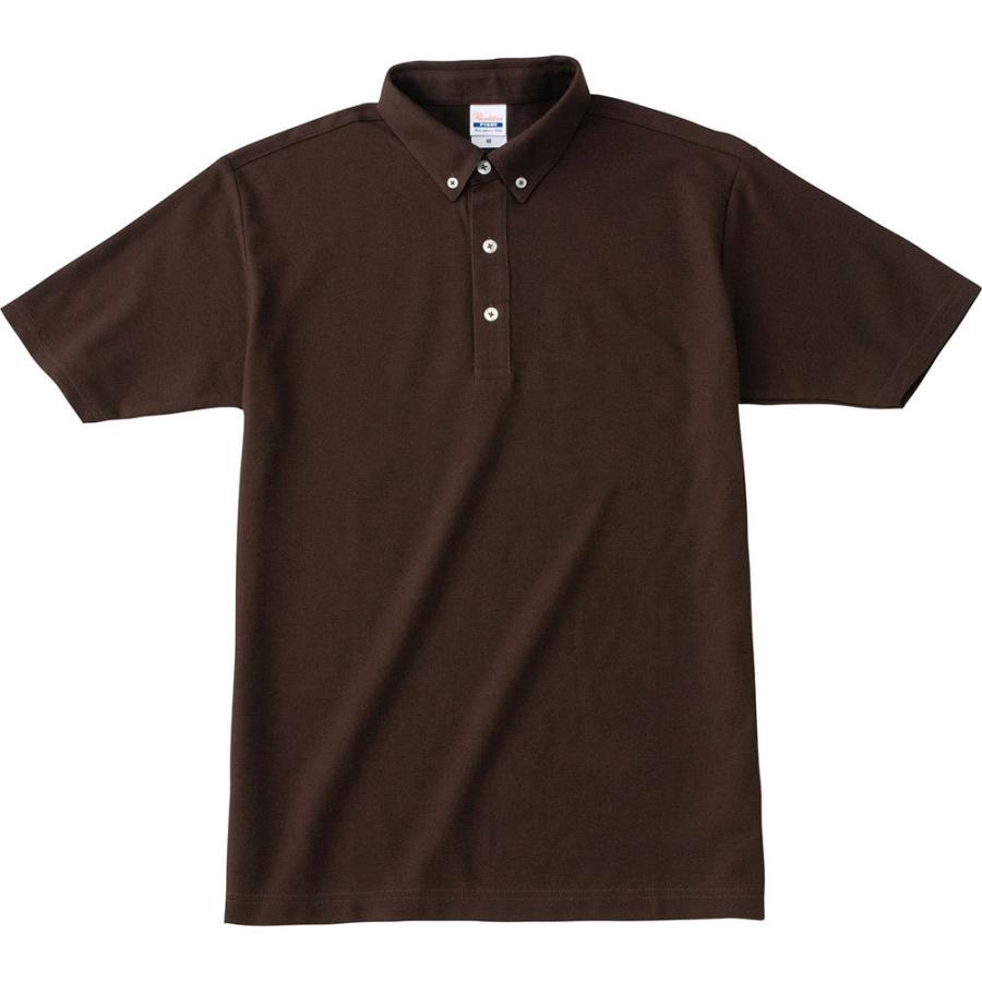 ブラウン 半袖ポロシャツ フリーサイズ Printstar（プリントスター） 【17％OFFセール】 4.9oz ベーシック