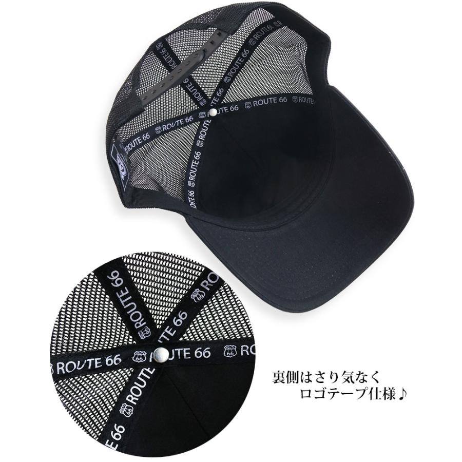 ROUTE66 アメリカン メッシュキャップ スナップバック メンズ
