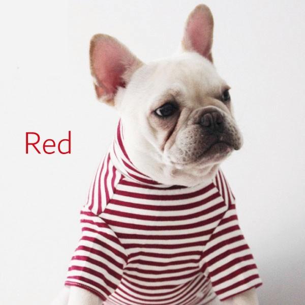 在庫一掃SALE】犬服 ボーダートレーナー 犬 猫 犬の服 フレンチ