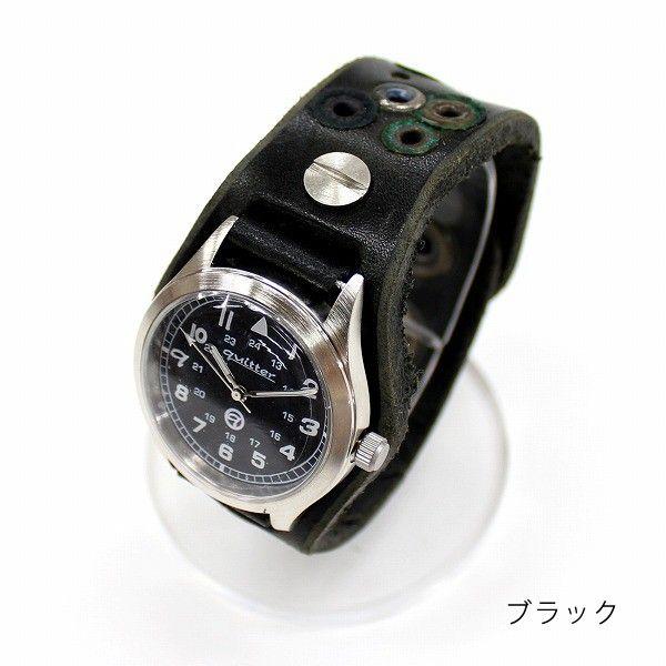 腕時計メンズ本革　ハンドメイド asianarts_wc021
