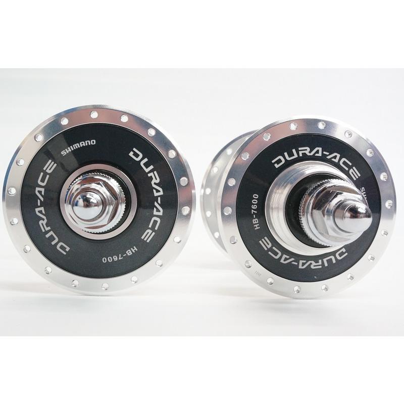 SHIMANO DURA ACE TRUCK シマノ デュラエース トラックハブ ピスト HB 前後セット F/R 穴  Fmm/Rmm Rダブルコグ 新品 NJS 競輪