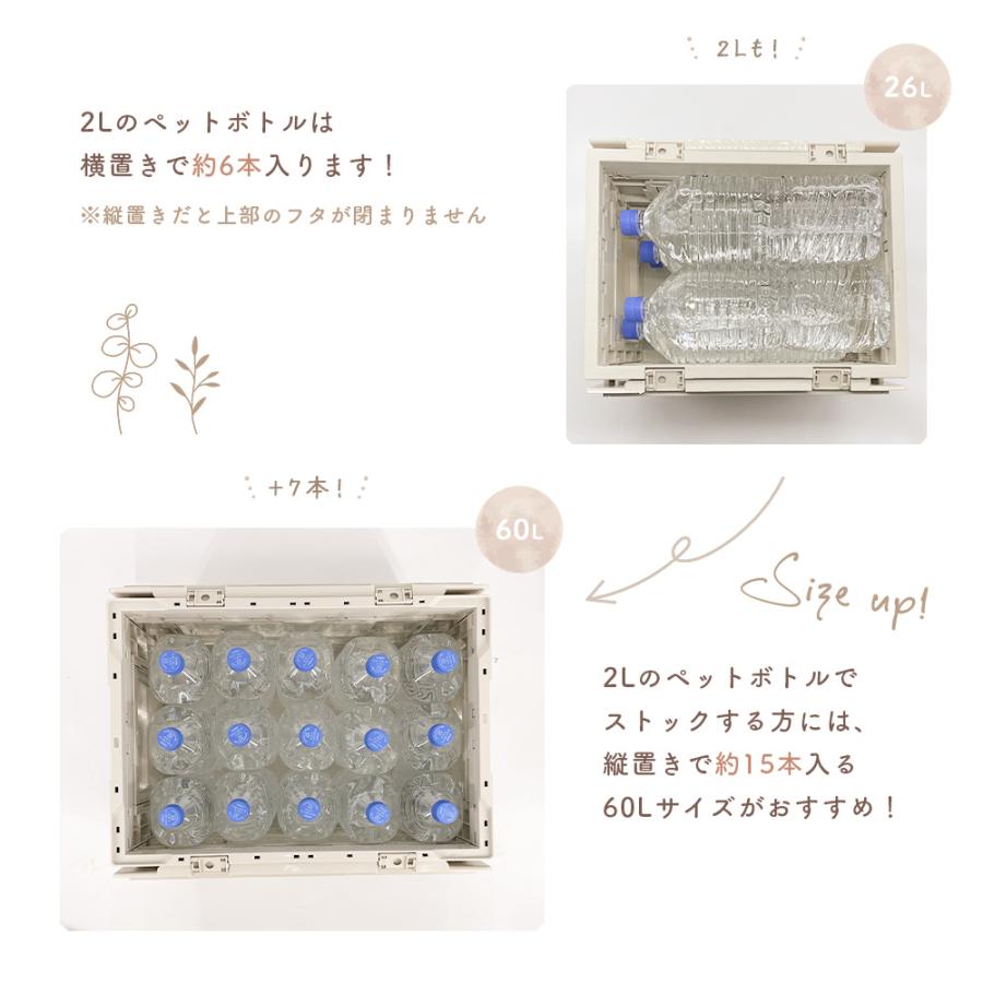 THEBOX 基本サイズ　折りたたみ式　天板天然ウォルナットオイルフィニッシュ Qunature コンテナボックス 小型 コンパクト 26L 折りたたみ 収納