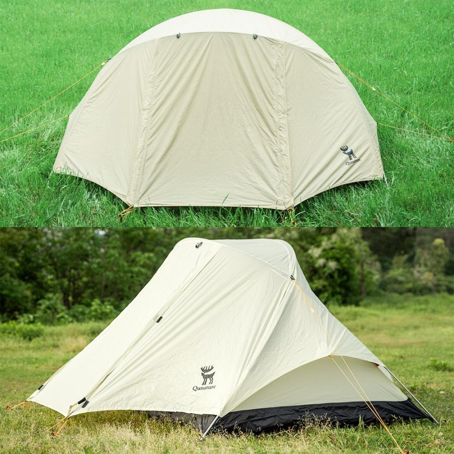 Qunature ソロテント 一人 二人 軽量 コンパクト 春夏 メッシュ Qunature ソロテント 一人 二人 軽量 コンパクト 春夏 メッシュ