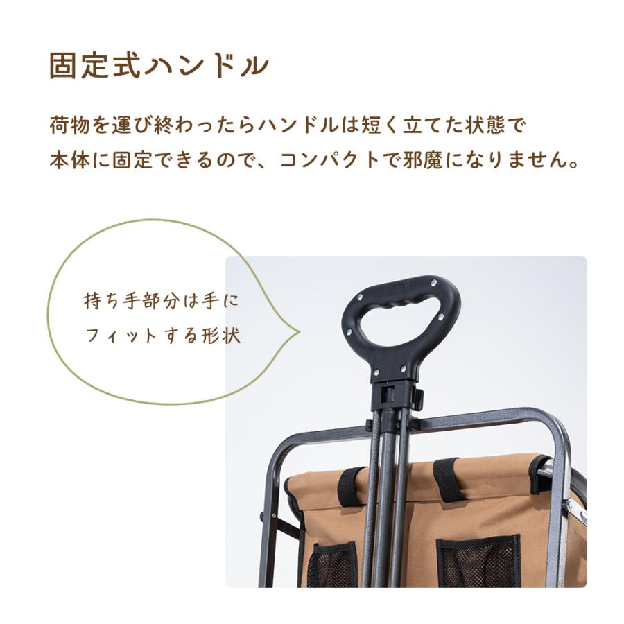Qunature キャリーワゴン アウトドアワゴン カート 折りたたみ 大容量