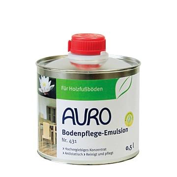 AURO(アウロ) Nr.431 フロアー用ワックス(清掃用) 0.5L缶 【送料無料】　　天然床ワックス（Yahoo!・グリーンピーク公式ヤフーショッピング店）