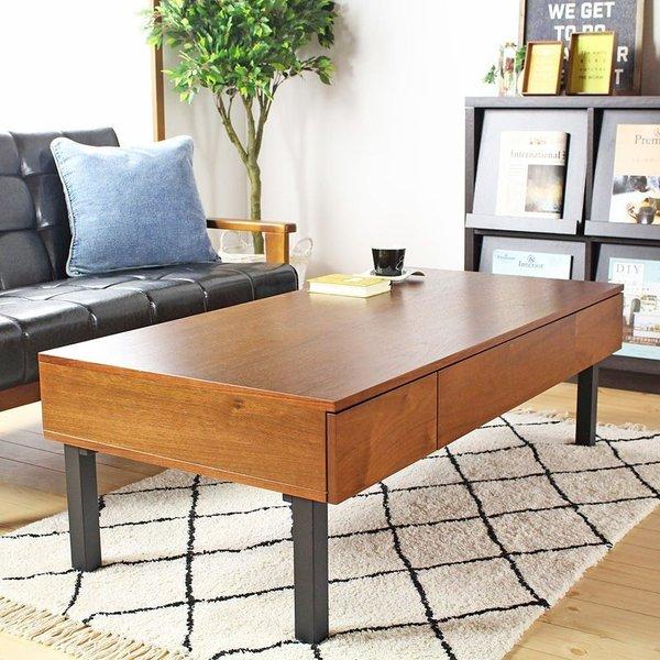 ローテーブル リビングテーブル 収納 引き出し スリム 小さめ 木製 おしゃれ ヴィンテージ センターテーブル 長方形 テーブル パソコン 1 13bniw 230 Quoli 通販 Yahoo ショッピング