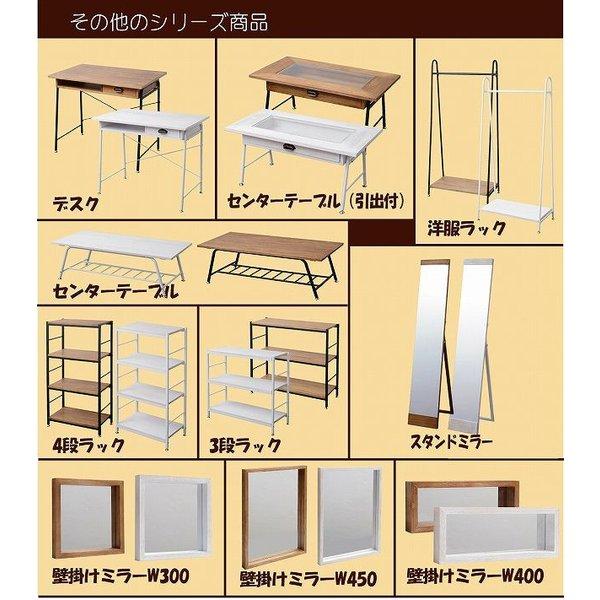 鏡 姿見 ミラー アンティーク 壁掛け 木製フレーム 木枠 軽量 洗面所