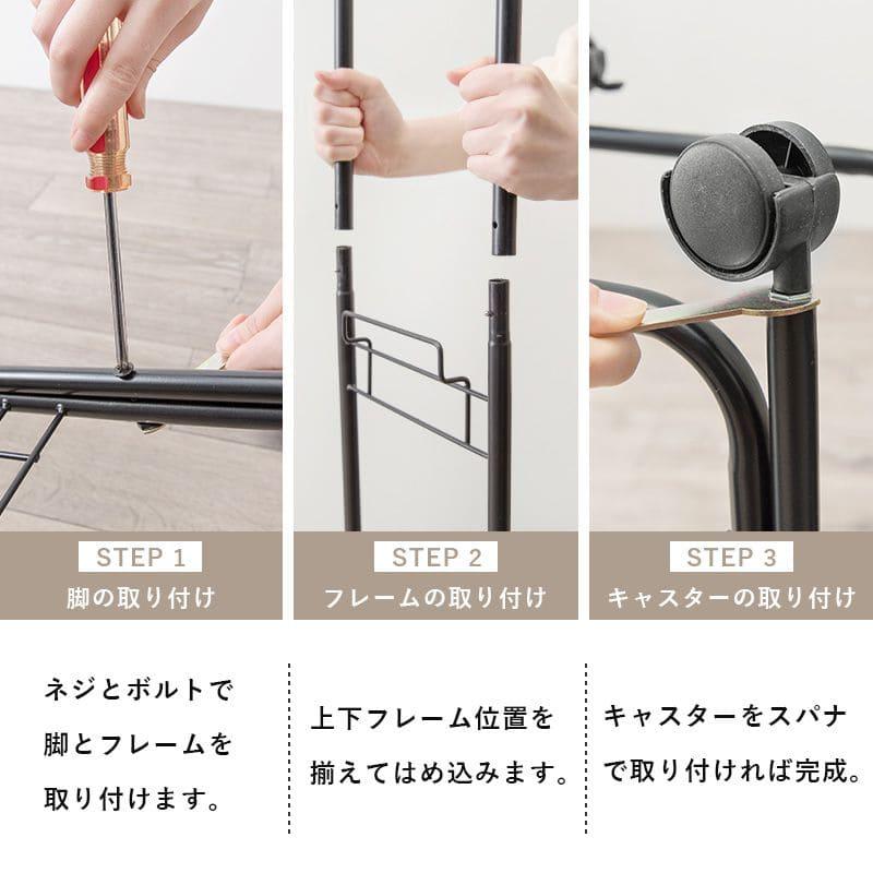 ランドリーバスケット 洗濯カゴ ラック 2段 丸型 ラタン キャスター 大容量 収納 スリム 籐 ランドリーワゴン おしゃれ 丸 ワゴン 防水 通気性 洗濯物_12