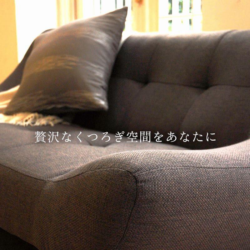ソファ 2人掛け 2人掛けソファ コンパクト レザー ファブリック 2人用 寝れる ヴィンテージ ソファー おしゃれ 脚付き ゆったり 一人暮らし リビング 幅広_2