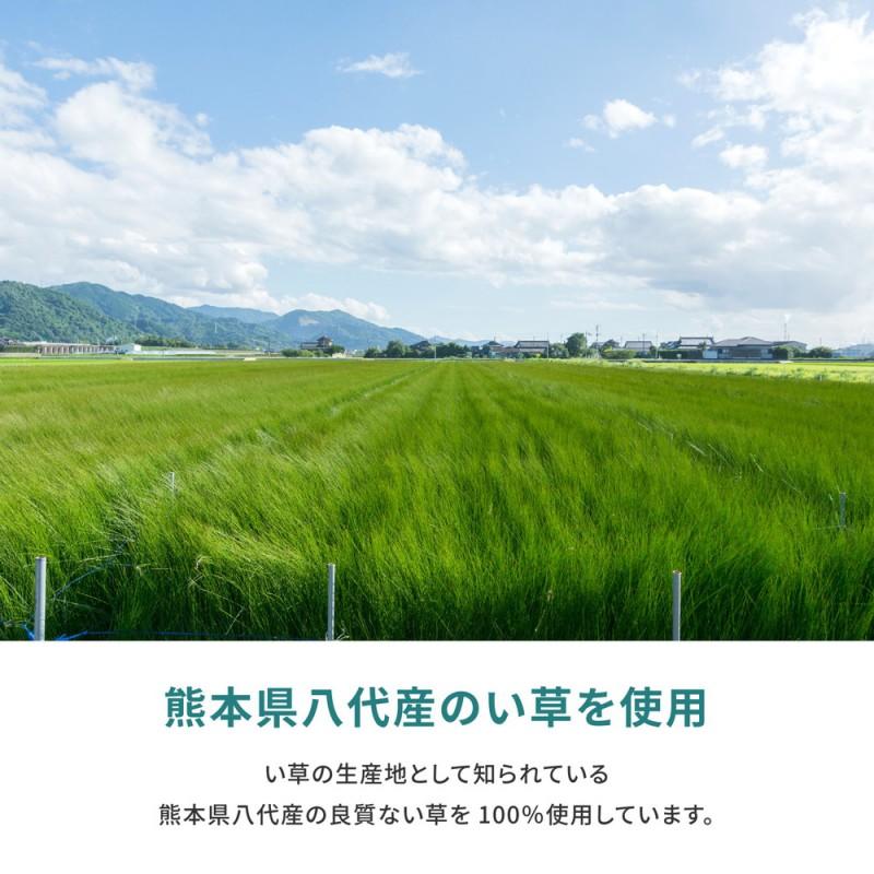上敷き い草 畳 4.5畳 ラグ カーペット 36間 畳の上 国産 い草カーペット い草ラグ 日本製 リバーシブル ござ 抗菌 防臭 消臭 花茣蓙 抗カビ 消臭 上敷き畳_3