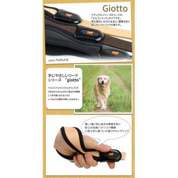 ferplast(ファープラスト) ナチュラルシリーズ イタリアンレザー 犬用リード Giotto G G20/120 ブラック・76108017の画像
