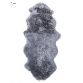 ムートンフリース 長毛タイプ 約58×175cm LWR00517　BE・ベージュ