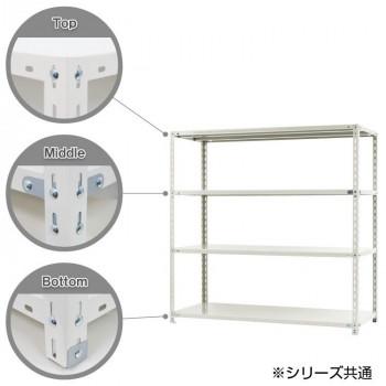 スチールラック　NC1500-15　4段 間口1500×奥行450×高さ1500mm　ホワイト_1