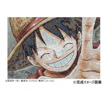 モザイクアートジグソーパズル 1000ピース　おまけつき ジグソーパズル 1000ピース ワンピース モザイクアート ルフィ 1000