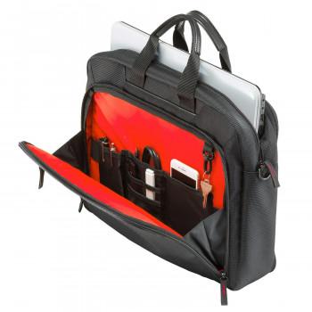 サンワサプライ マチ拡張PCバッグ 15.6インチワイド ブラック BAG-W4BK