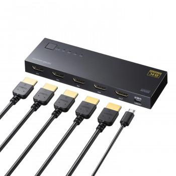サンワサプライ 8K対応HDMI切替器(4入力・1出力) SW-HDR8K41L_1