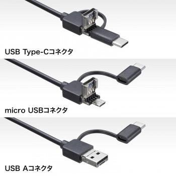 サンワサプライ 200万画素(フルHD対応)USB顕微鏡 LPE-08BK