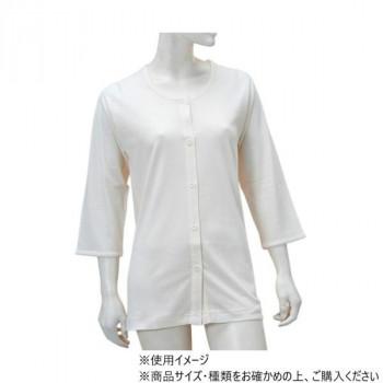 神戸生絲 婦人前開き7分袖(ボタン式)S No.50V ボタン肌着 オフ白 : QUOLI - 通販 - Yahoo!ショッピング