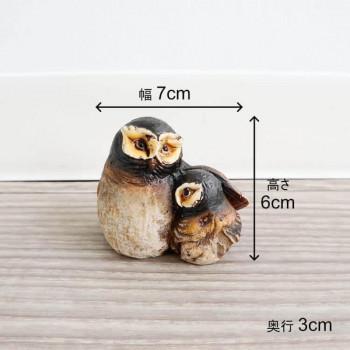 オブジェ 置物 ディスプレイ フクロウ 1202PKC025 : QUOLI - 通販