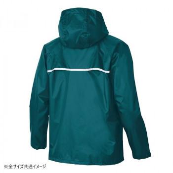 アイトス レインスーツ(男女兼用)(AS-7100) ブルー 4L 56207の画像
