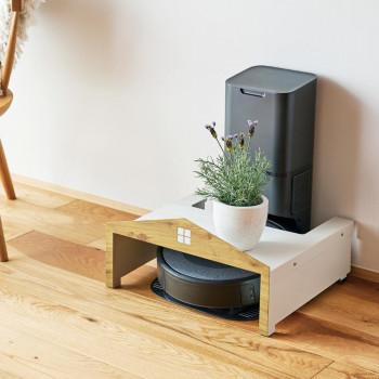 セトクラフト お掃除ロボットハウス ナチュラルウッド S23-0582