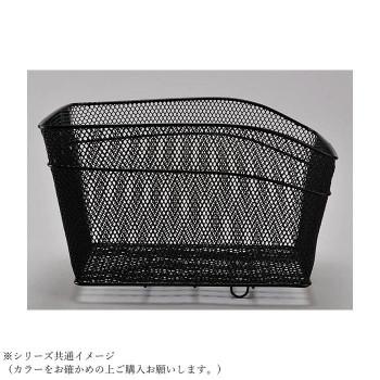センタン工業 自転車カゴ 後ろ用脱着式メッシュバスケット 黒 RB-20BK