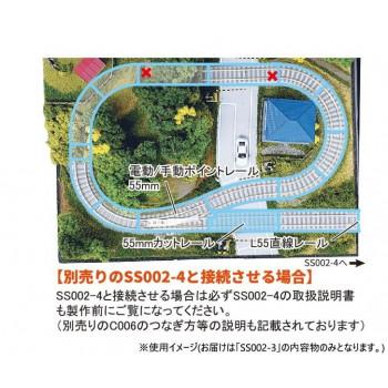 トイテック Zショーティーミニレイアウトセット （トンネルタイプ）専用情景セット2 SS002-3_2