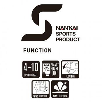 NANKAI ナンカイ カーボンメッシュグローブ SDG-7078 XL グレーの画像