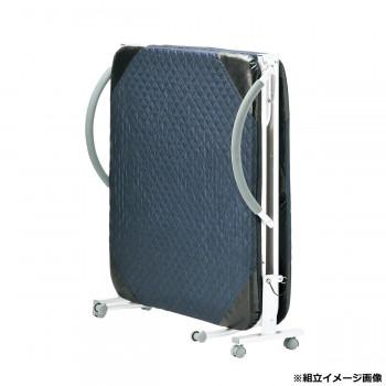弘益(KOEKI) UTILITY 折り畳みベッド ネイビー FBDS90NV_2