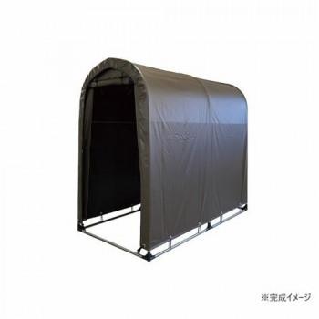南榮工業 サイクルハウス 2台用(SB) スーパーブラウン_5