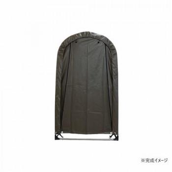 南榮工業 サイクルハウス 2台用(SB) スーパーブラウン_7
