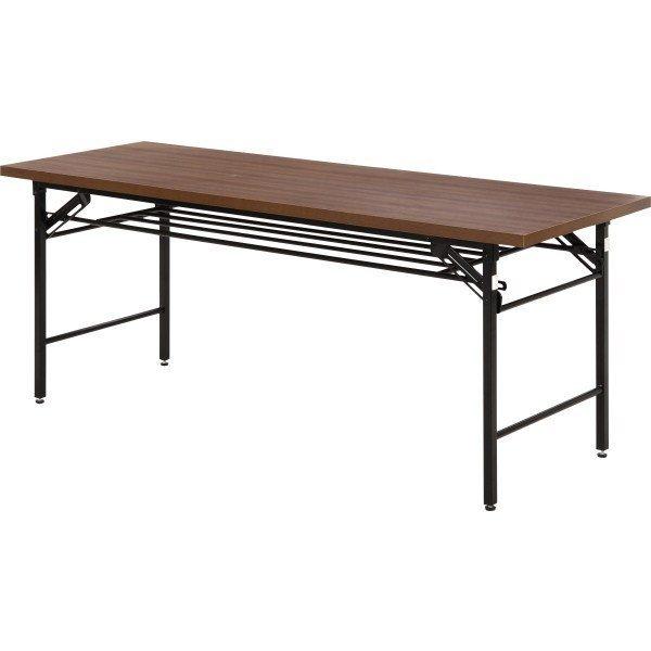 会議テーブル 1800 600 テーブル 折りたたみ 平机 木製 折りたたみデスク おしゃれ ワークテーブル 安い 折りたたみテーブル 長机