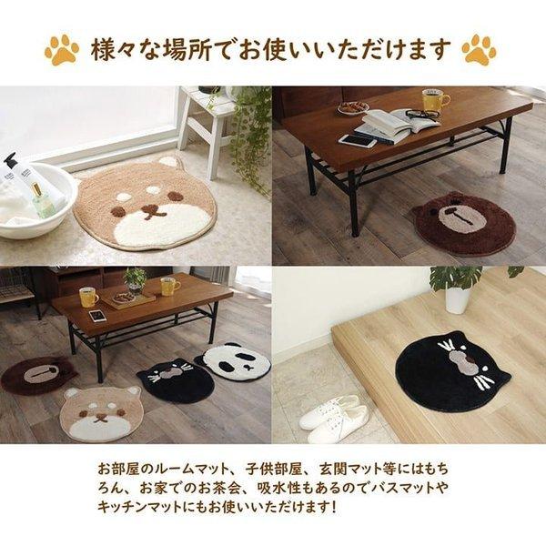 ラグ カーペット 円形 丸 おしゃれ 洗える 丸形 小さい ミニ 絨毯 ラグマット 洗濯 滑り止め 加工 防音 格安 シンプル 40 動物 Ik Quoli 通販 Yahoo ショッピング