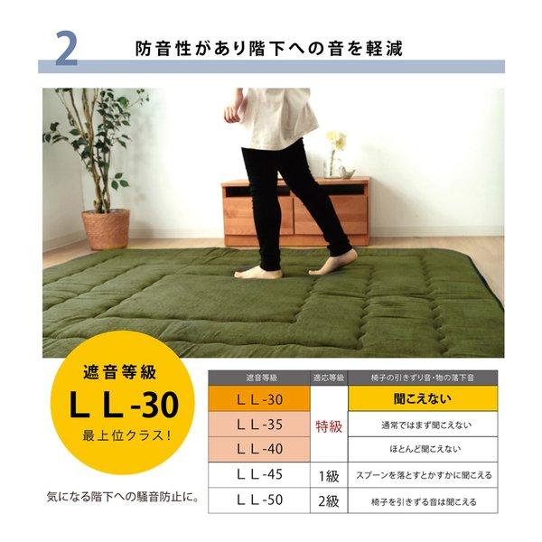こたつ敷き布団 ラグ 長方形 厚手 1.5畳 冬 滑り止め付き カーペット