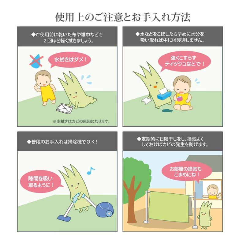 い草ラグ 上敷き 3畳 団地間 い草カーペット カーペット い草 ラグ いぐさ 国産 畳 夏用 おしゃれ 抗菌 防臭 日本製 サイズ 三畳 夏 長方形 リバーシブル_11