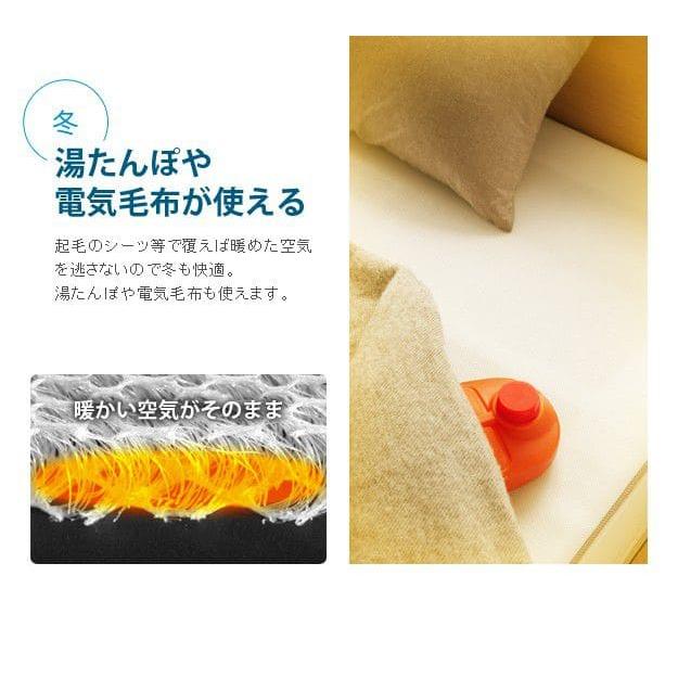 マットレス セミダブル 折りたたみ 高反発 3つ折り 日本製 軽量 薄手 腰痛 対策 敷き布団 格安 コンパクト 床置き 通気性 体圧分散 洗える オールシーズン_4