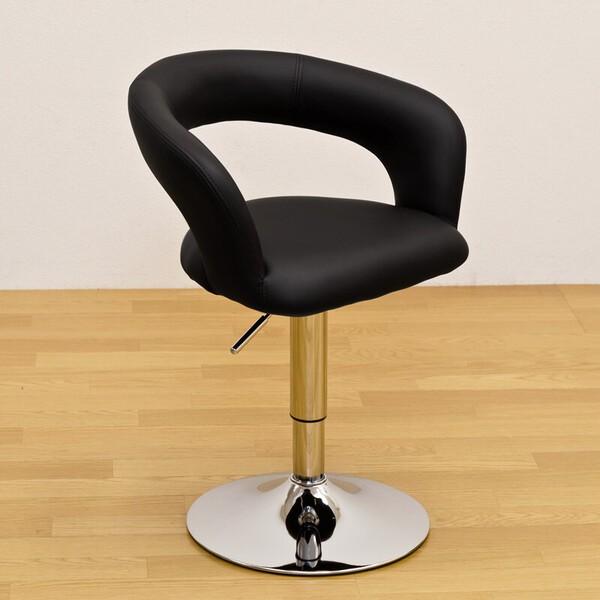 バーチェア カウンターチェア おしゃれ レザー 合皮 360度回転 レバー式昇降 バーチェア カウンターチェア カウンターチェアー 回転式 高さ