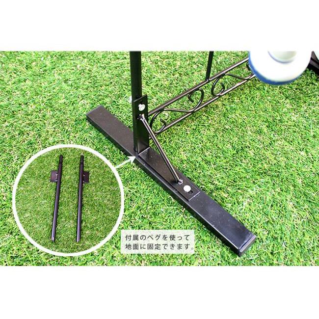 ホースハンガー ガーデニング ホースホルダー アイアン ホース